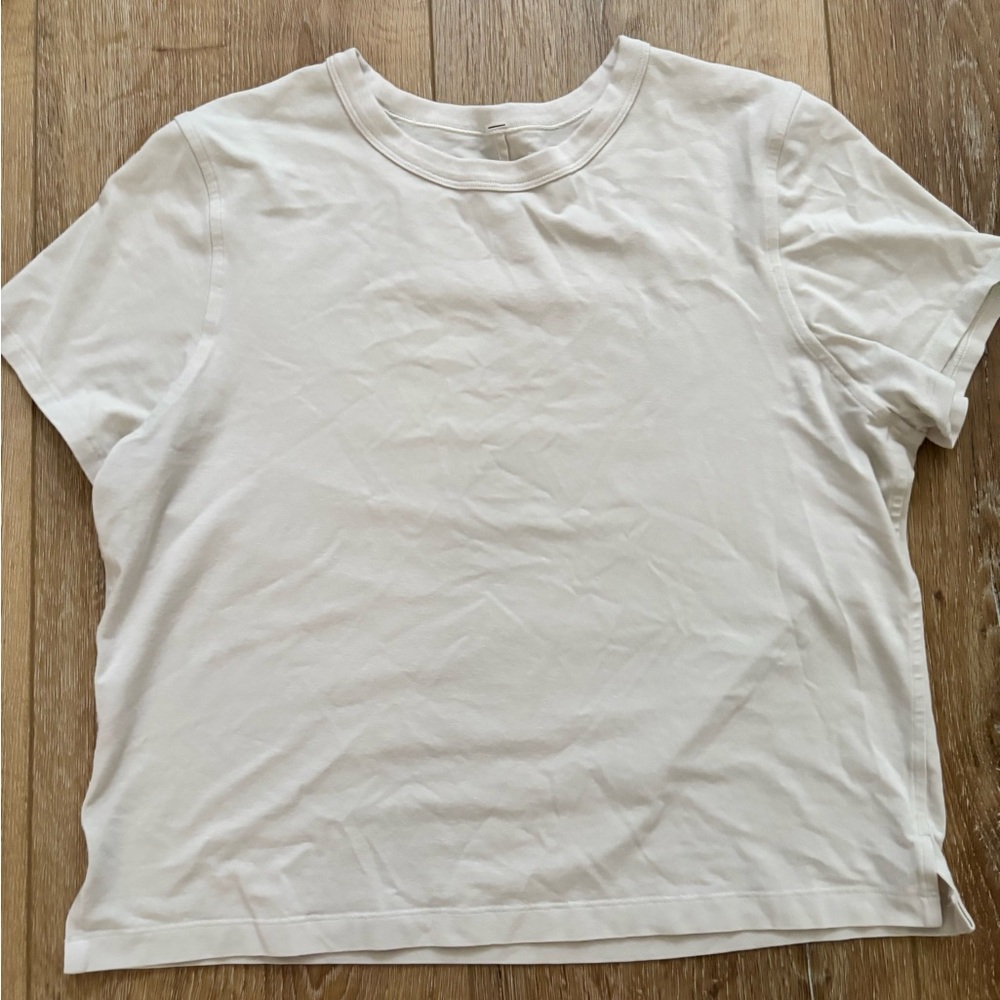 lululemon athletica White Short Sleeve Tee